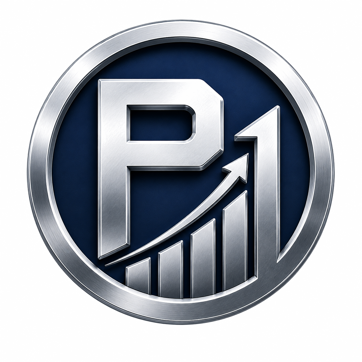 PlatinumOne P1 growth emblem